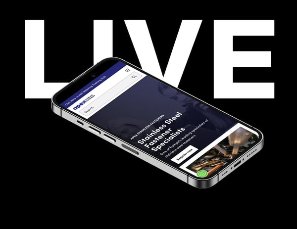 Apex Stainless Fasteners live på Litium – stärker den digitala B2B-upplevelsen