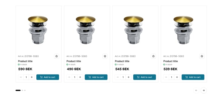 An image showing the same product with different prices.